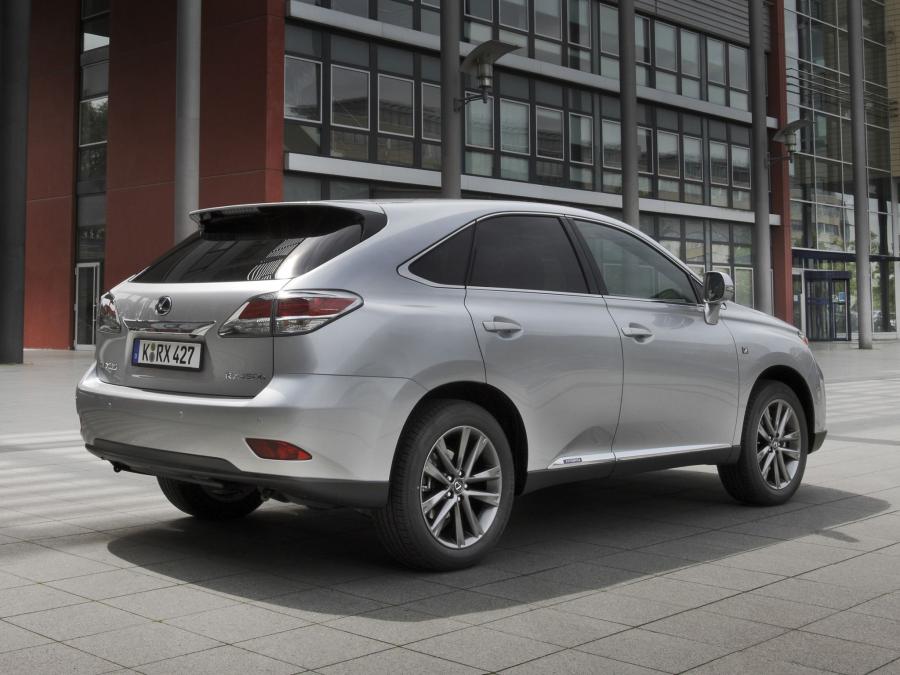  Lexus RX450h F-Sport 2012 года  (EU) (фото 10 из 11)